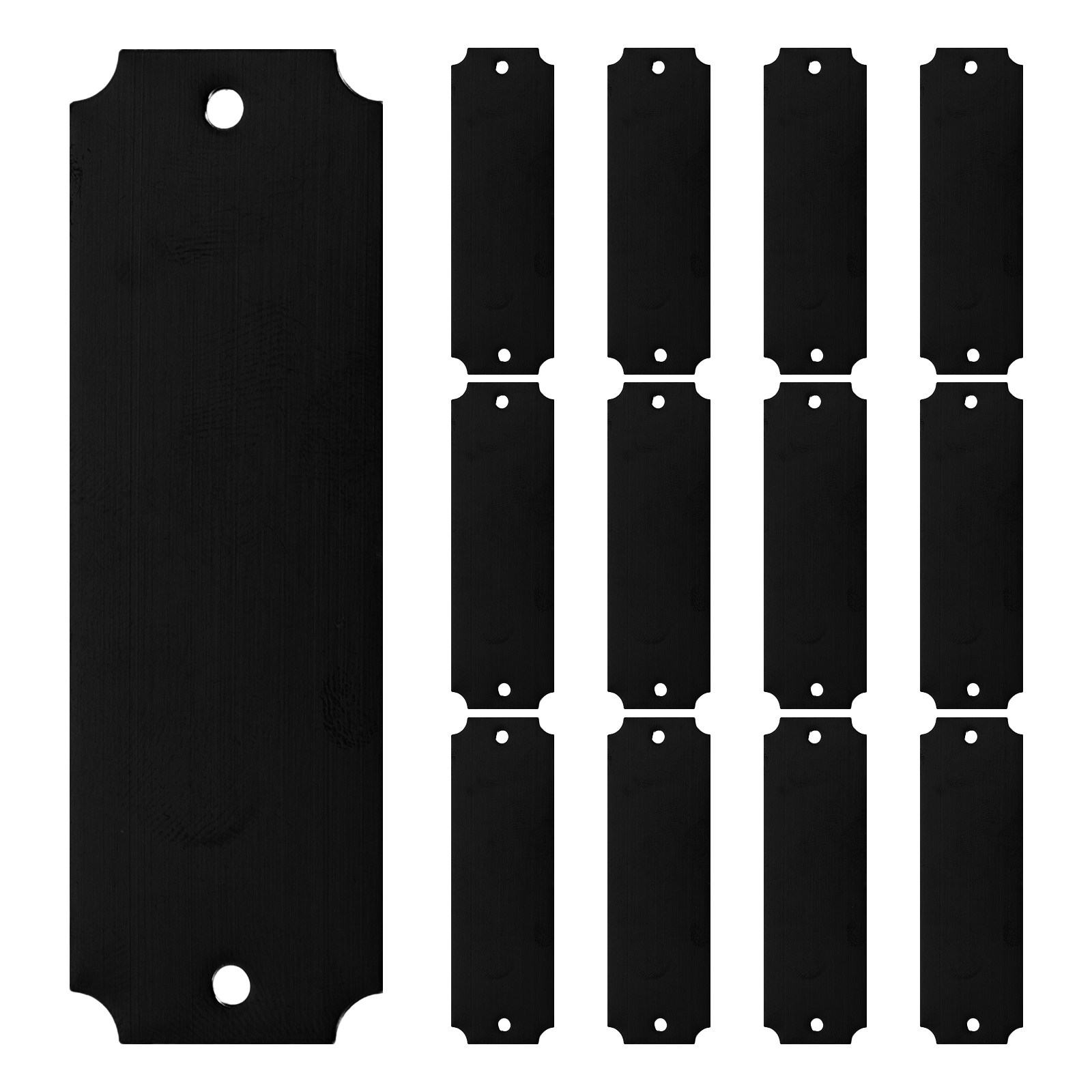 12pcs Engraving Blank Tags Sta - đánh giá và giá Desk Name Plate