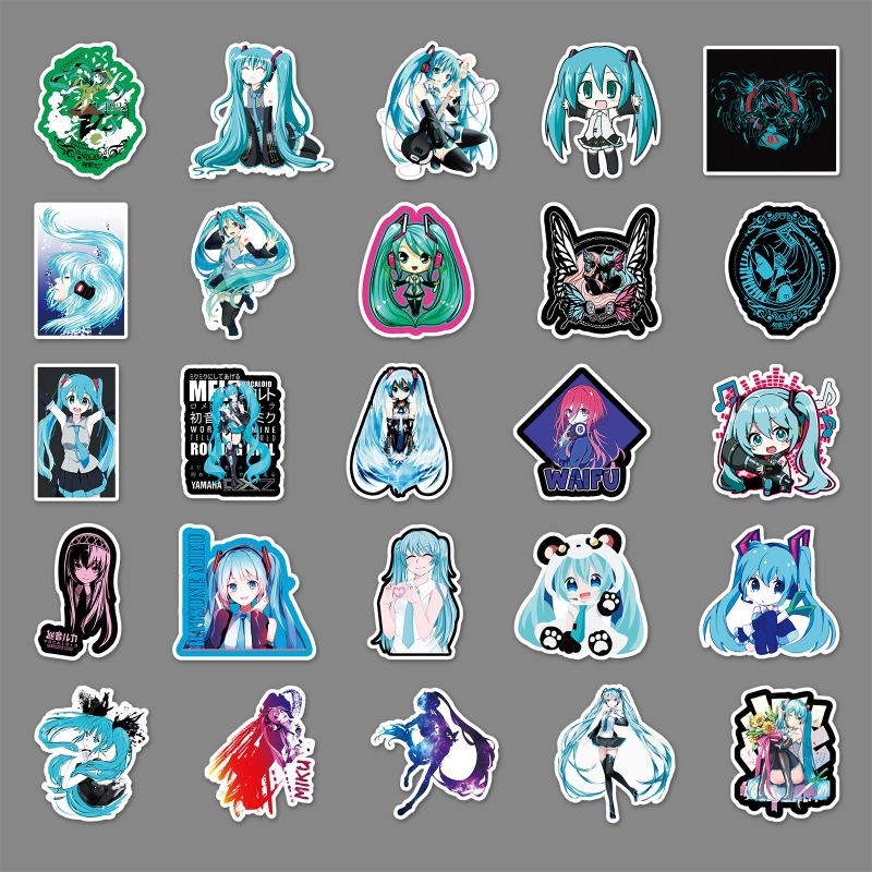Hatsune Miku Graffiti Stickers - đánh giá và giá Memo Pad Sticky