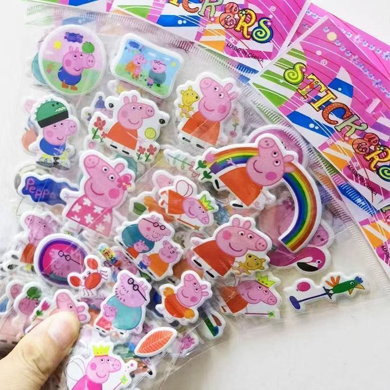 Peppa Pig cartoon sticker note - đánh giá và giá Memo Pad Sticky