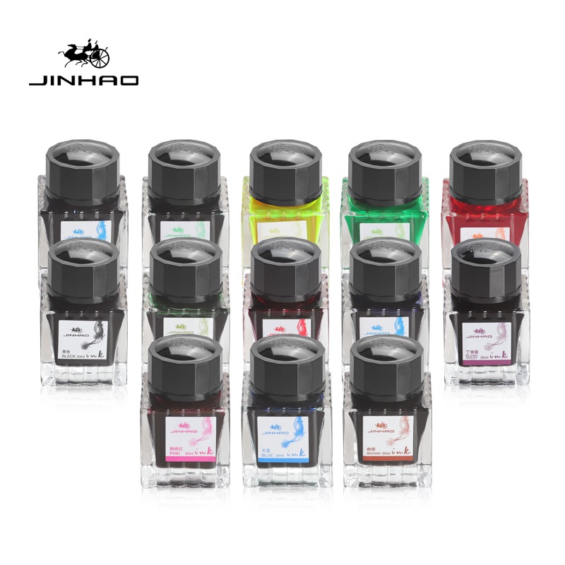 JINHAO 50ml/30ml Fountain Pen  - đánh giá và giá Calligraphy Ink Bottle
