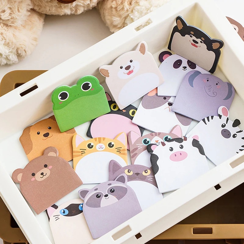 240 tờ giấy ghi chú hình thú đ - đánh giá và giá Memo Pad Sticky
