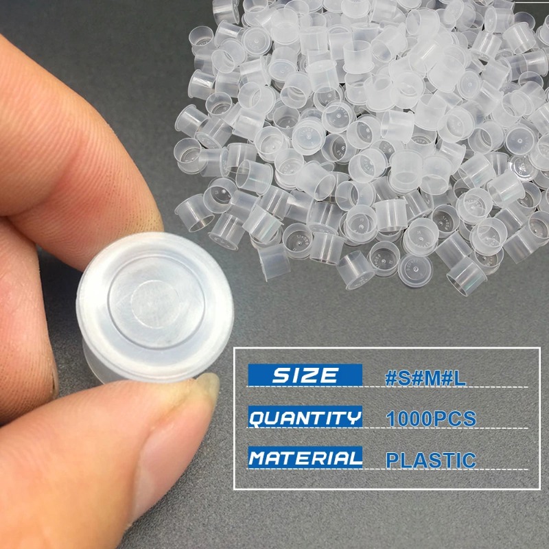 100Pcs Plastic Tattoo Ink Cups - đánh giá và giá Calligraphy Ink Bottle