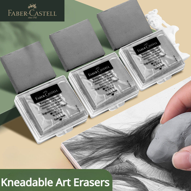 1Pc Faber-Castell  Drawing Art - đánh giá và giá Rubber Eraser Kneaded