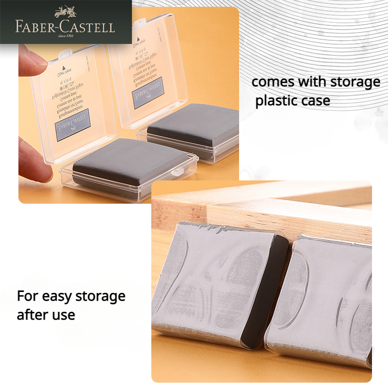 1Pc Faber-Castell  Drawing Art - đánh giá và giá Rubber Eraser Kneaded