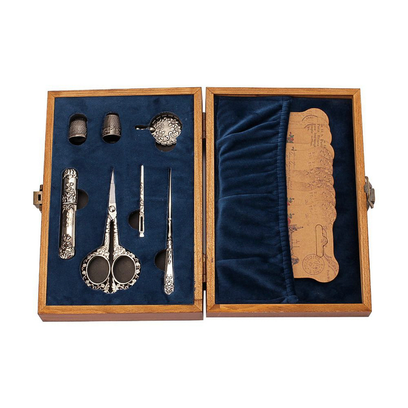 Vintage Sewing Kit European St - đánh giá và giá Scissors Stainless Craft