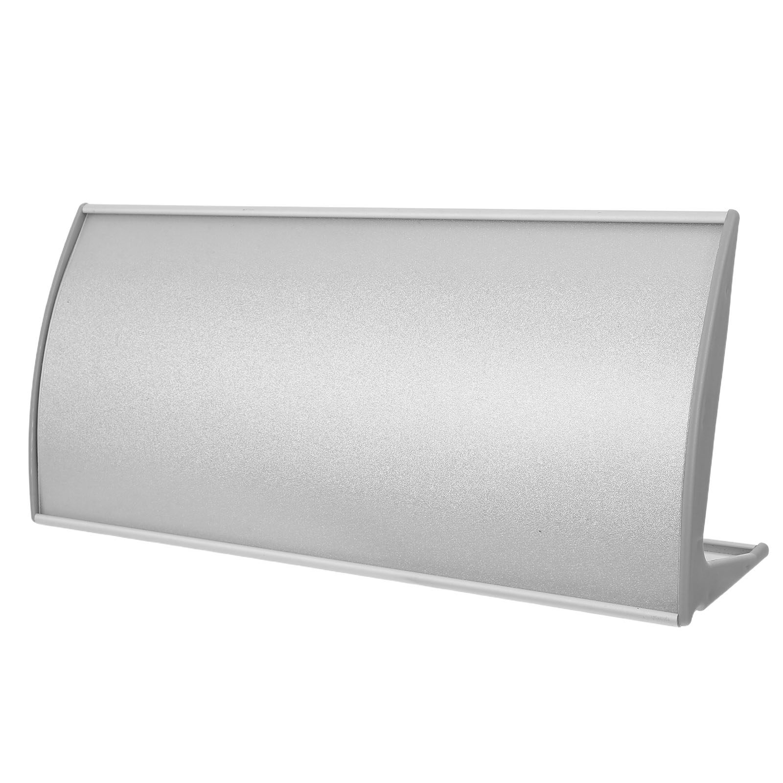 Aluminum Alloy L Shape Desk Na - đánh giá và giá Desk Name Plate