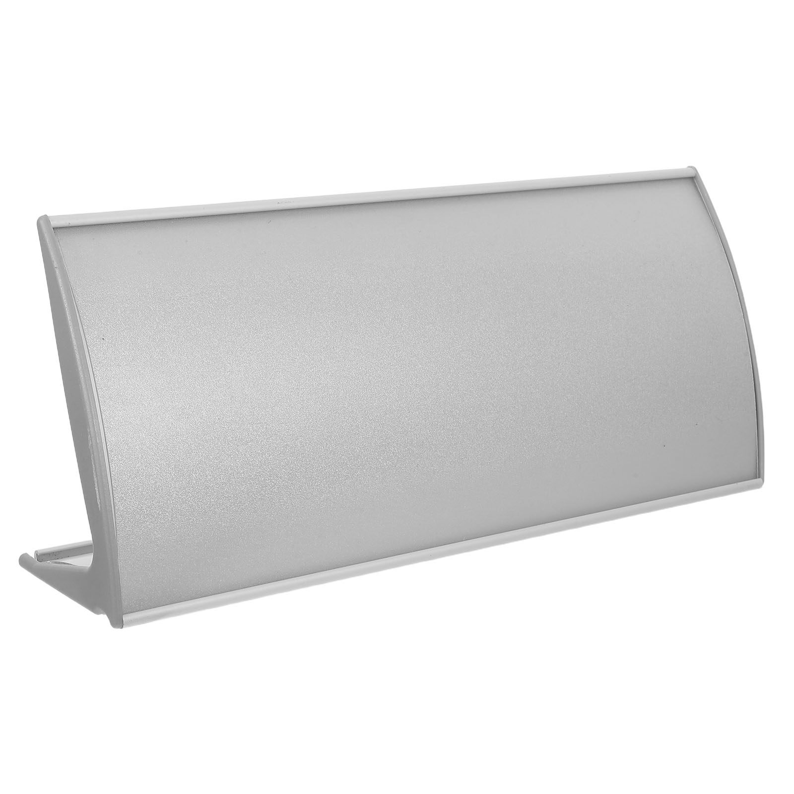 Aluminum Alloy L Shape Desk Na - đánh giá và giá Desk Name Plate